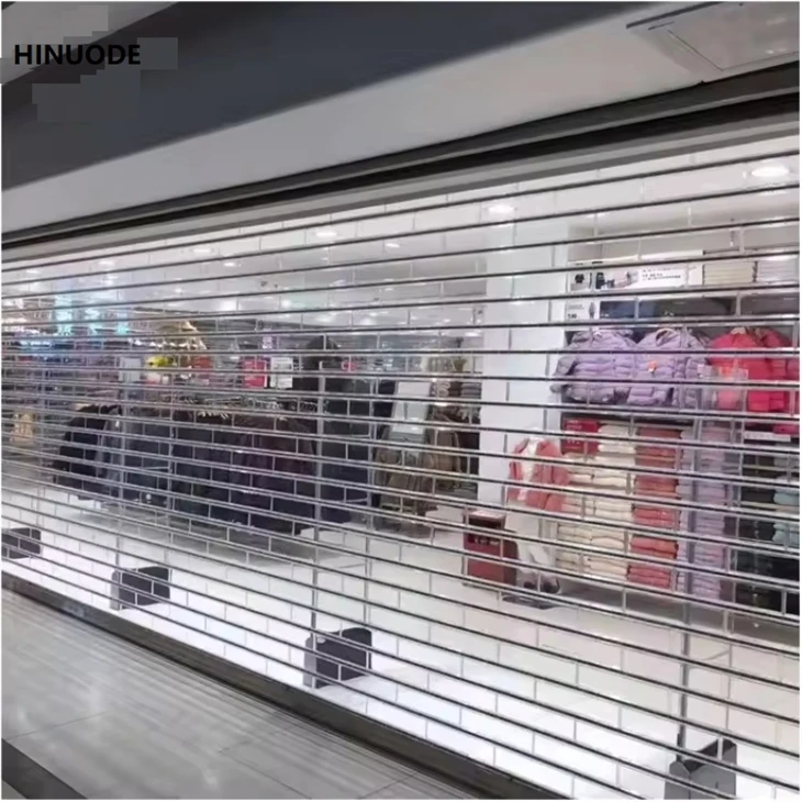 Polycarbonate Transparent Roller door