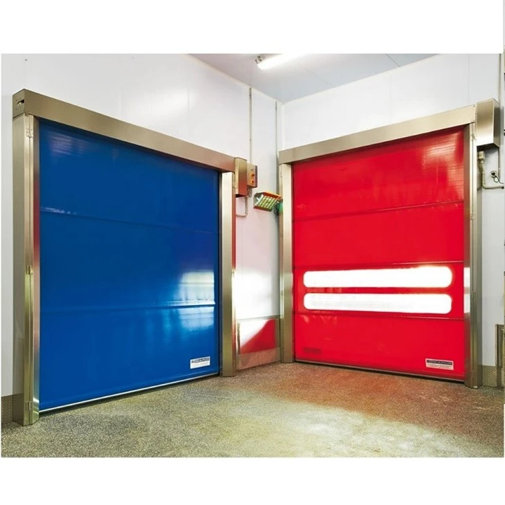 High Speed PVC Roll Up Door Roller Shutter For Cleanroom Or Cold Room suppliers
